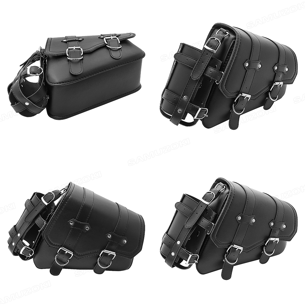 Motorcycle PU Leather Side Sad - Motorcycle Gear Backpack ulasan dan harga