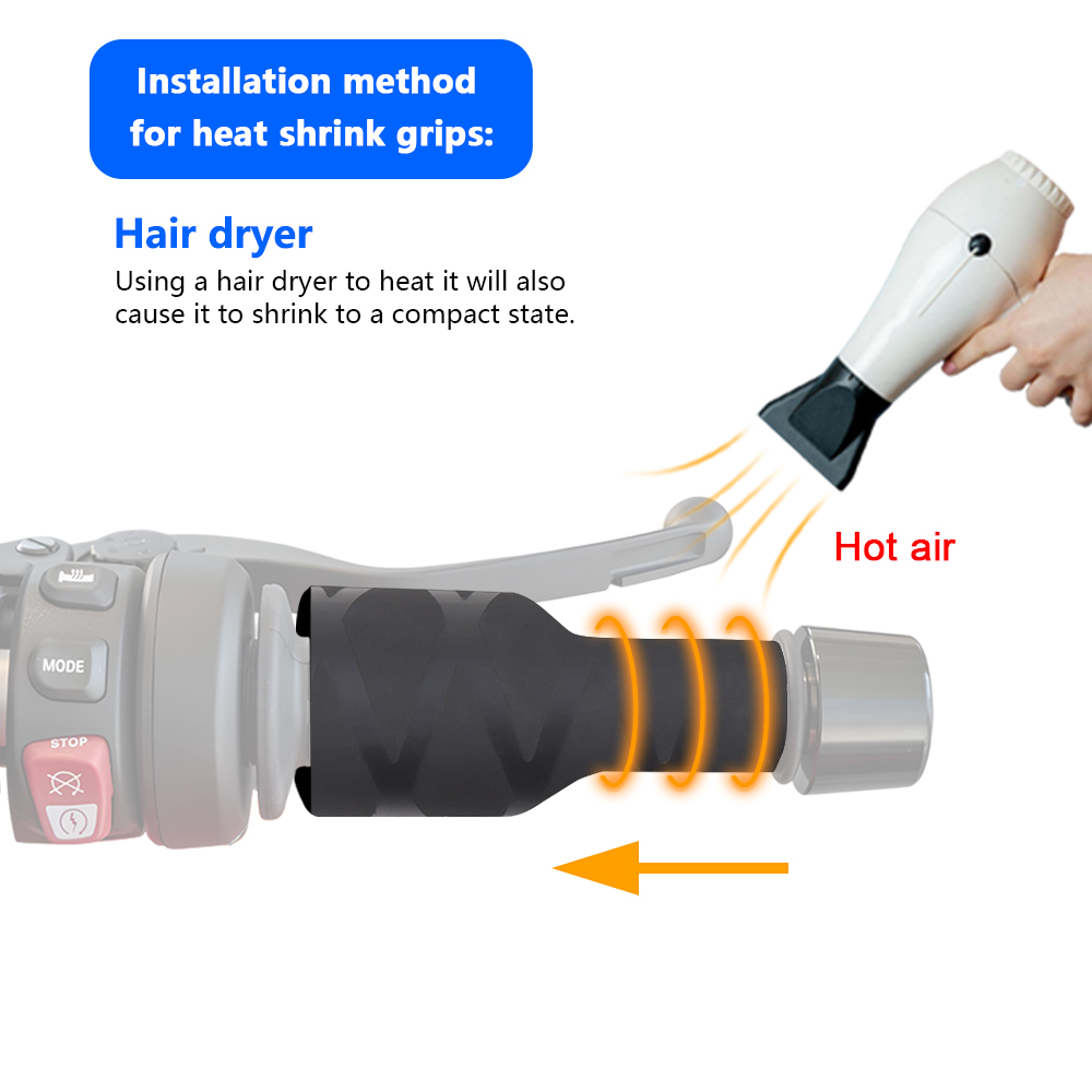 Motorcycle Heat-Shrink Handle  - Handlebar Grip Heated ulasan dan harga