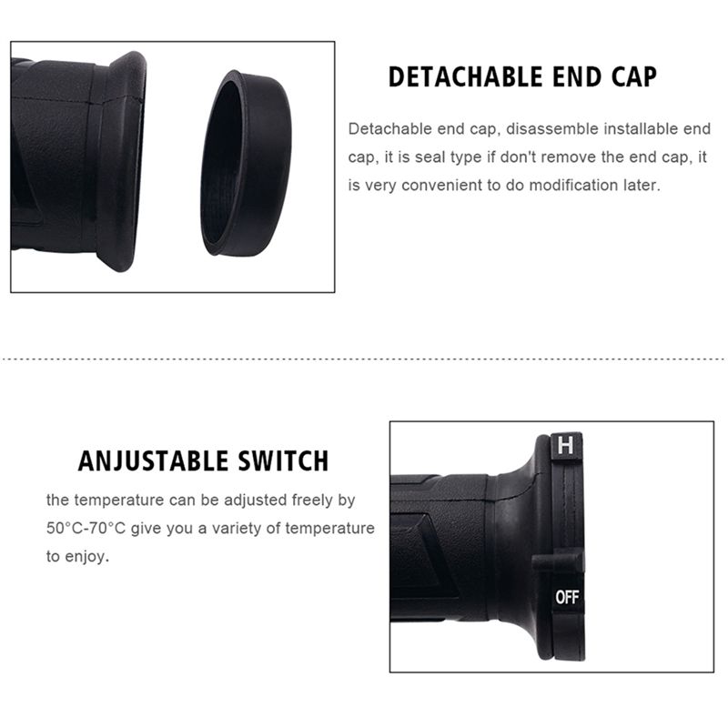 Professional Winter Motorcycle - Handlebar Grip Heated ulasan dan harga