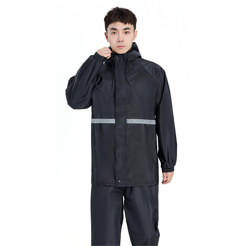 2pcs Hooded Coat & Pant Rain S - Motorcycle Gear Mens ulasan dan harga